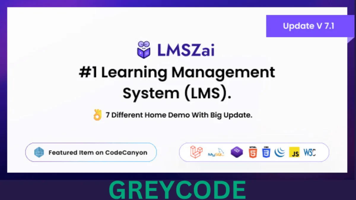 LMSZAI - LMS Learning Management System (Saas)